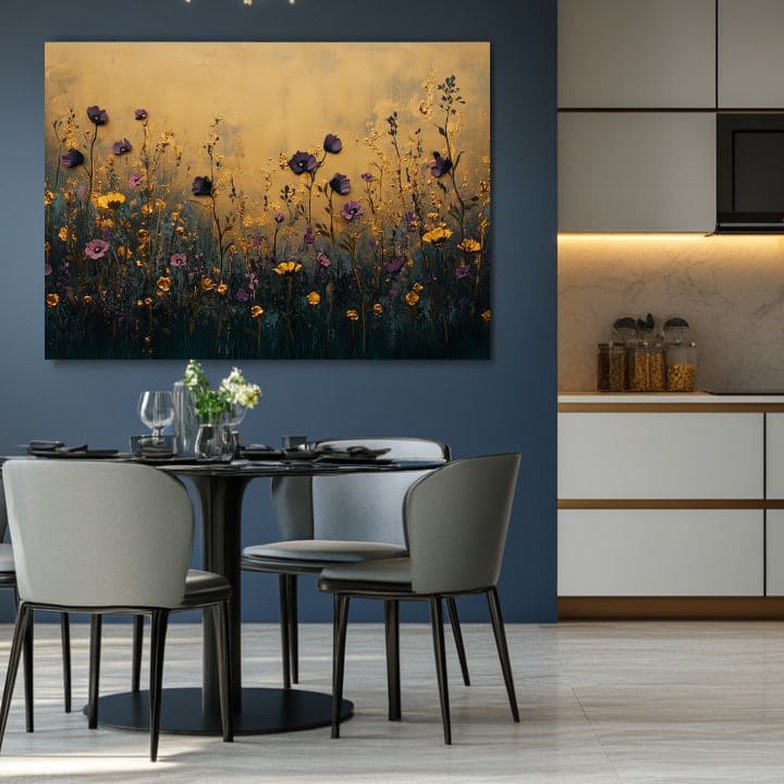 Večerni travnik | 100 % izvirni akril