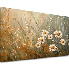 Slikarstvo beli ples cvetja | 100 % originalni akril