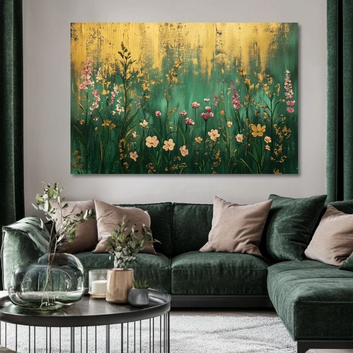 Zlati trenutki narave | 100% original akrilna poslikava