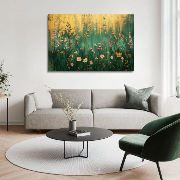 Zlati trenutki narave | 100% original akrilna poslikava