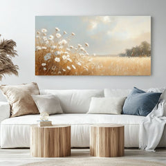 Delikatnost poletnega jutra | 100 % izvirni akril, poslikan