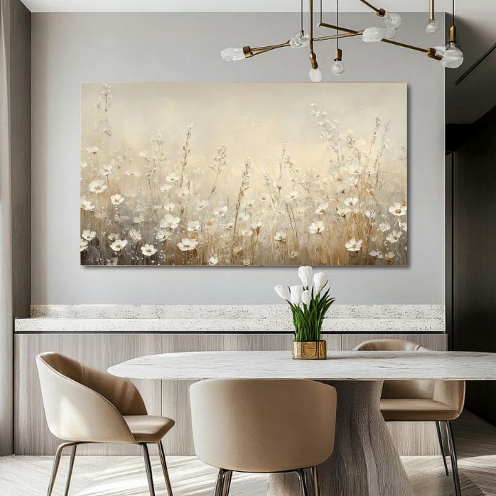 Cvetlična slika sanj | 100 % izvirni akril poslikan