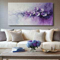 Slika vijolična poezija | 100 % izvirni akril