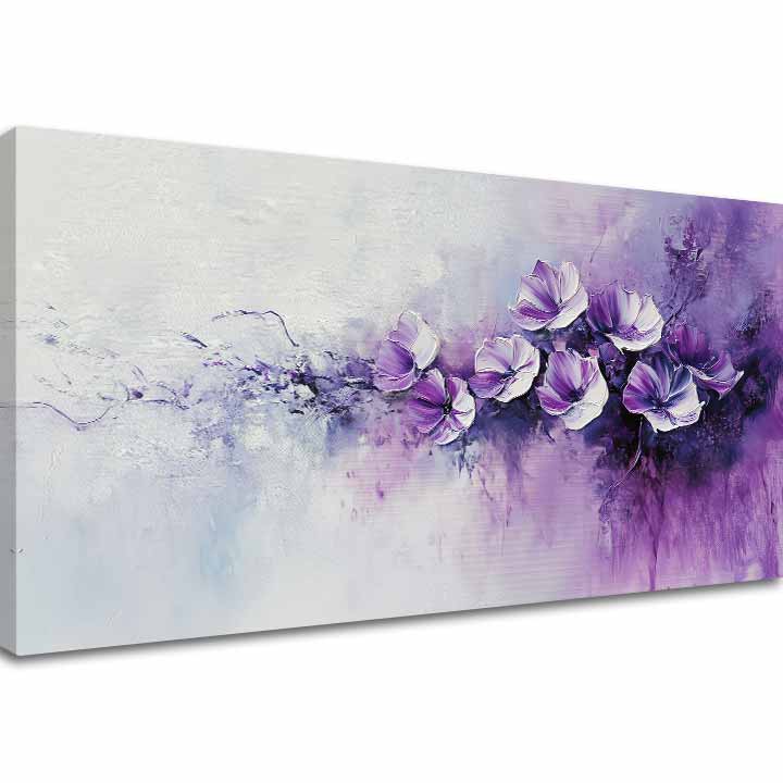 Slika vijolična poezija | 100 % izvirni akril