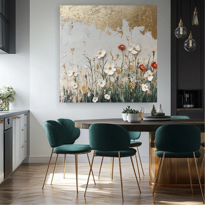 Slikarstvo zlati dotik narave | 100 % izvirni akrilni slikarstvo