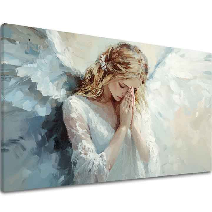 Slike angelov Nebeški dotik | dokončano z roko umetnika - slika 2