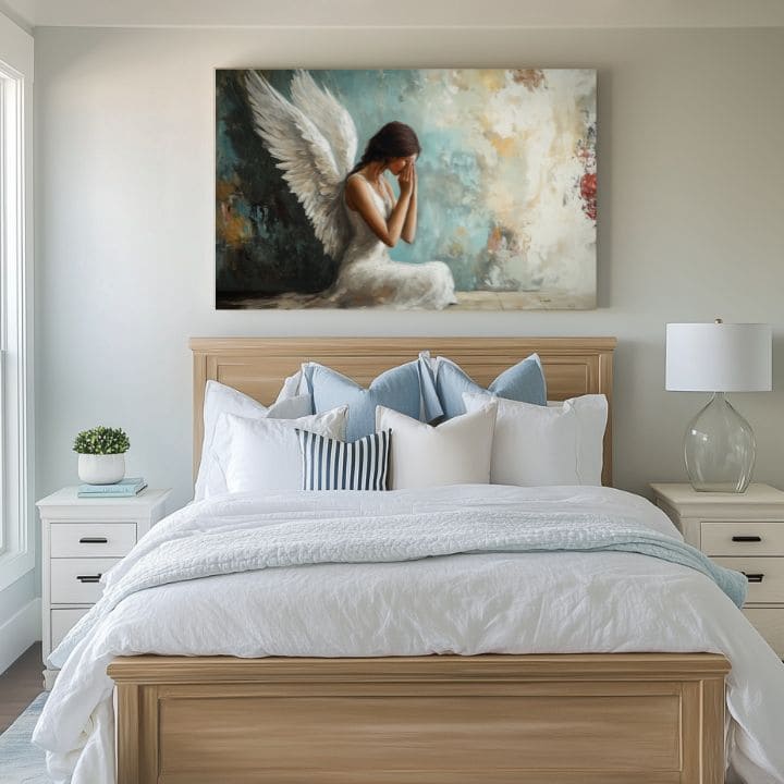 Slike angelov Forgiveness | 100 % izvirni akril poslikan