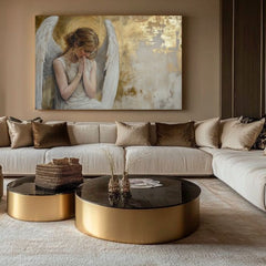 Slike angelov Zlata soba | 100 % izvirni akril poslikan