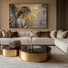 Slike angelov Nebeško veselje | 100 % izvirni akril poslikan