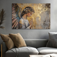 Slike angelov Nebeško veselje | 100 % izvirni akril poslikan