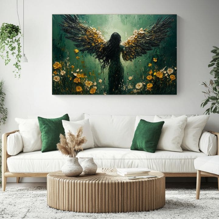 Slike angelov Svetloba upanja | 100 % izvirni akril poslikan