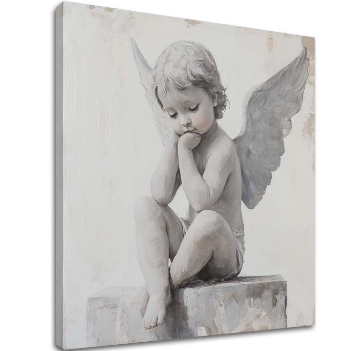 Slike angelov Protector | 100 % izvirni akrilni slikar