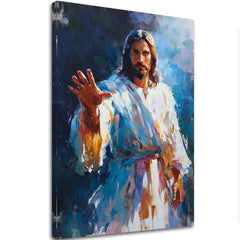 Jezus svetlobe | dokončano z roko umetnika - slika 2