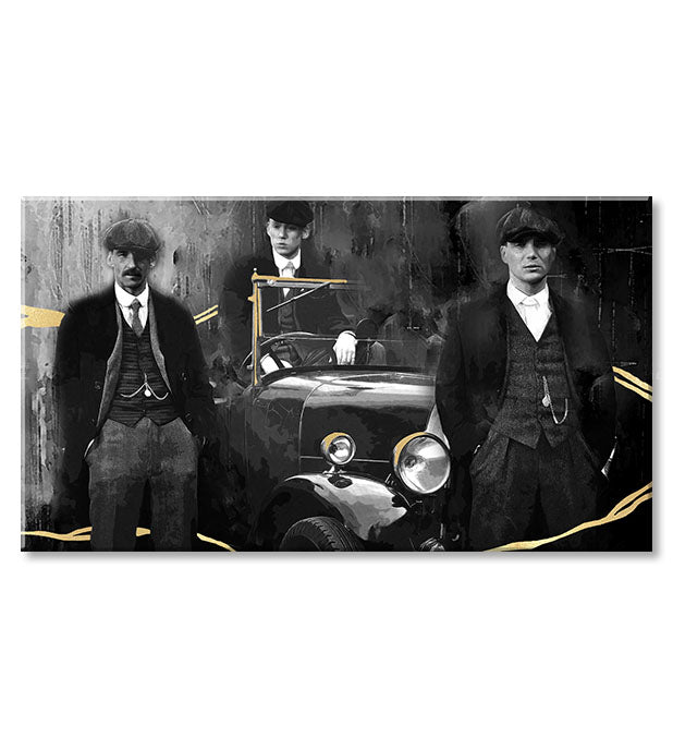 Slike na platnu PREMIUM ART - Peaky Blinders Brothers - slika 3