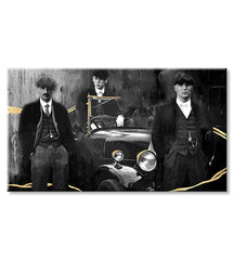 Slike na platnu PREMIUM ART - Peaky Blinders Brothers - slika 3