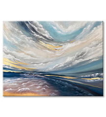 Slike na platnu PREMIUM ART - V oblakih - slika 5