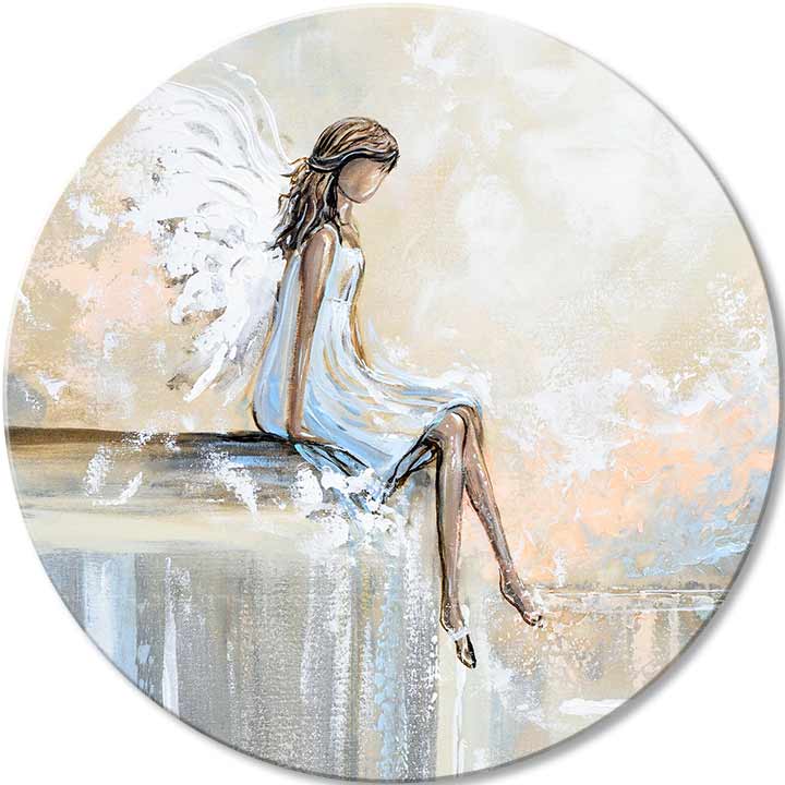 Okrogle slike z akrilom Angel's Rest - slika 2