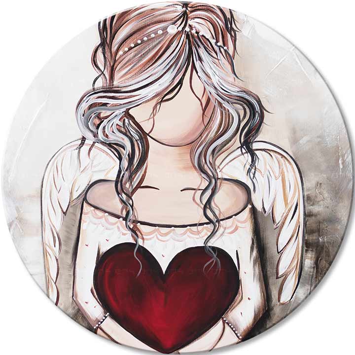 Okrogle slike z akrilom Darilo iz nebes | različne dimenzije