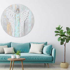 Okrogle slike z akrilom Zapri prijatelja | različne dimenzije