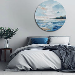 Okrogla poslikana slika Globine miru | različne dimenzije