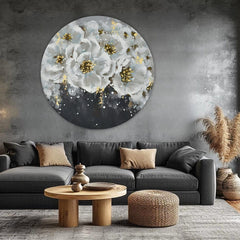 Okrogle slike z akrilom Večerni ples | različne dimenzije