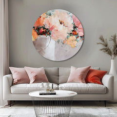 Okrogla poslikana slika Želja po lepoti | različne dimenzije