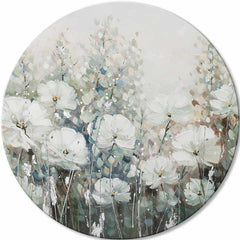 Okrogla poslikana slika Pomladna simfonija | različne dimenzije