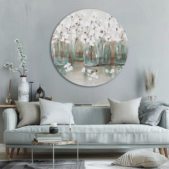 Okrogla poslikana slika najljubšega vonja | različne dimenzije