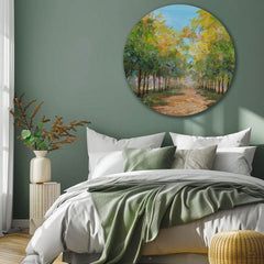 Okrogla poslikana slika Navdih | različne dimenzije