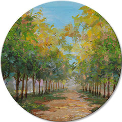 Okrogla poslikana slika Navdih | različne dimenzije