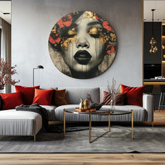 Okrogle slike z akrilom V kraljestvu sanj | različne dimenzije