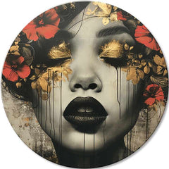 Okrogle slike z akrilom V kraljestvu sanj | različne dimenzije