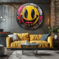 Okrogle slike z akrilom Barve veselja | različne dimenzije