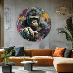 Okrogle slike z akrilom Zgodba v očeh | različne dimenzije