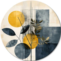 Okrogle slike z akrilom Neskončni dan | različne dimenzije