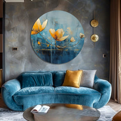 Okrogle slike z akrilom Zgodba o kraljestvu | različne dimenzije