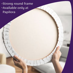 Okrogle slike z akrilom Vonj po cvetju