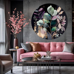 Okrogle slike z akrilom Nočno življenje | različne dimenzije