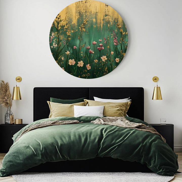 Okrogle slike z akrilom Kraljeva družina