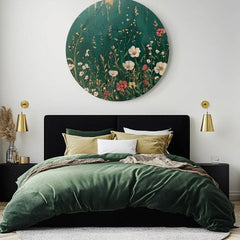 Okrogle slike z akrilom Večna lepota