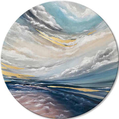 Okrogle slike z akrilom Nov začetek - slika 2