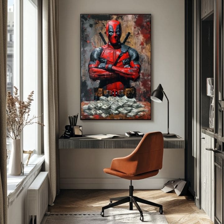 Deadpool: Denar in kaos Slika | Akrilne podrobnosti