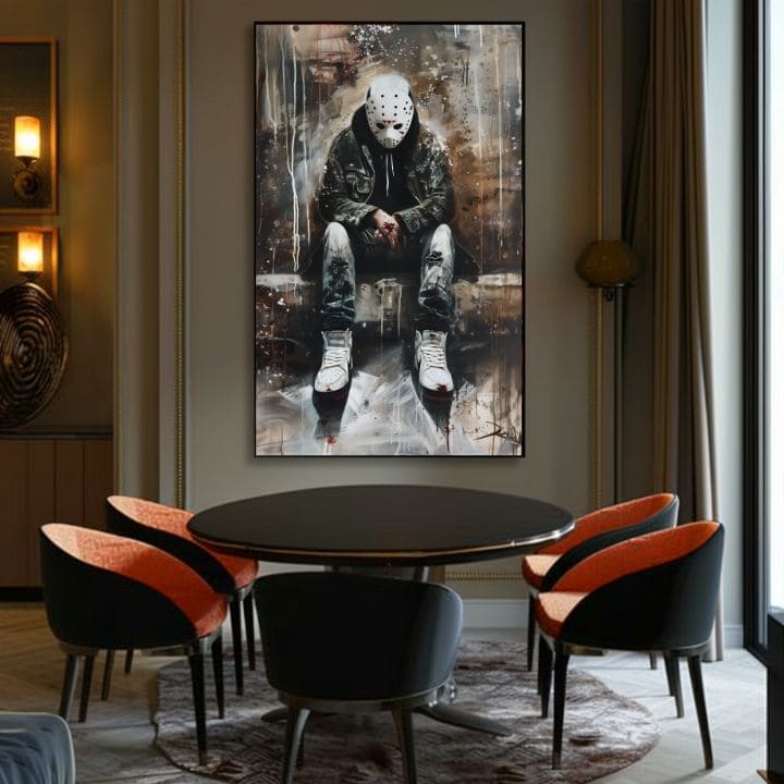 Slika THE SILENT KILLER | Podrobnosti akrila