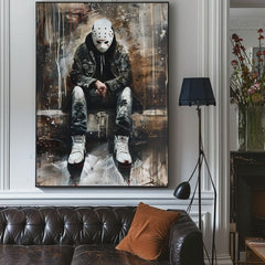 Slika THE SILENT KILLER | Podrobnosti akrila