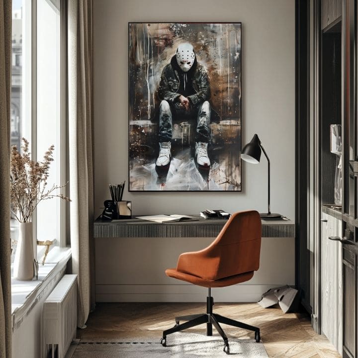 Slika THE SILENT KILLER | Podrobnosti akrila