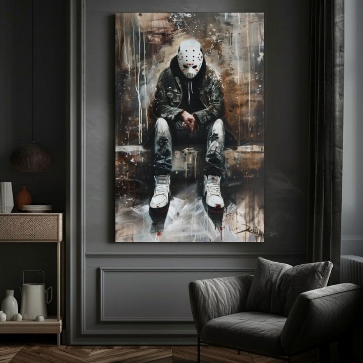 Slika THE SILENT KILLER | Podrobnosti akrila