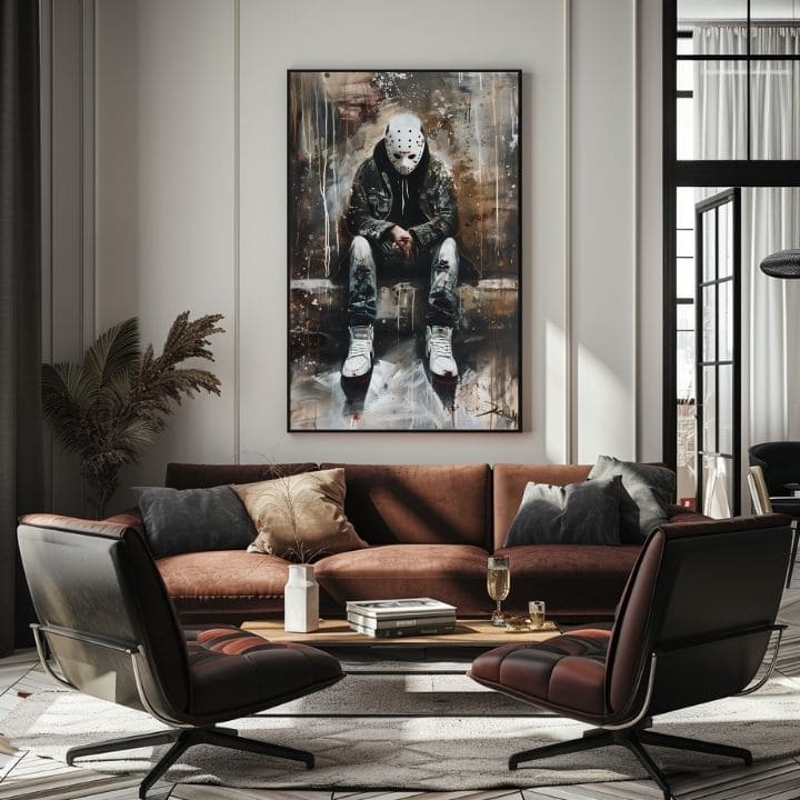 Slika THE SILENT KILLER | Podrobnosti akrila