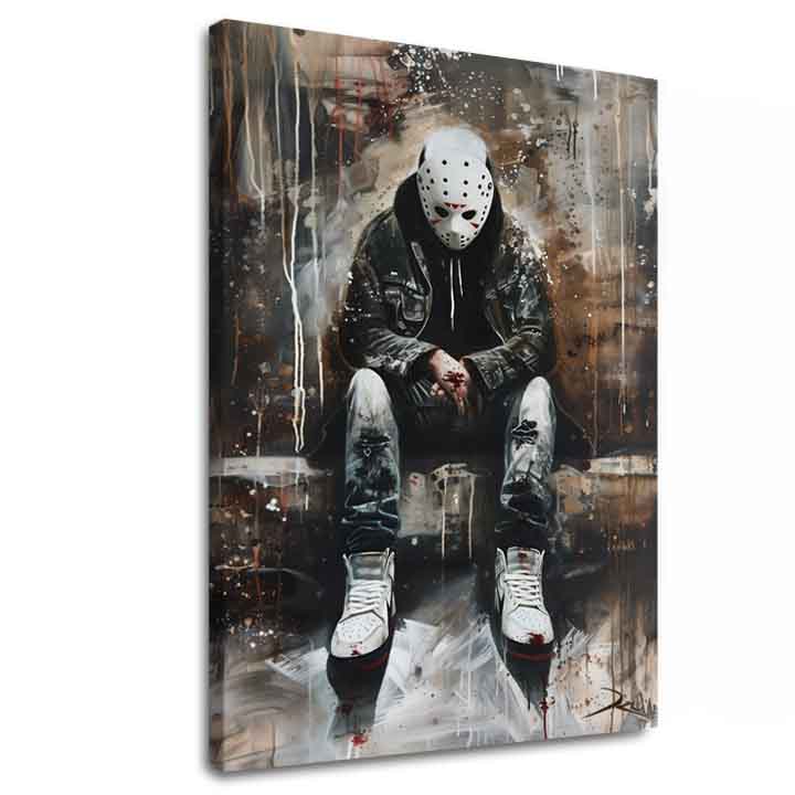 Slika THE SILENT KILLER | dokončano z roko umetnika - slika 2
