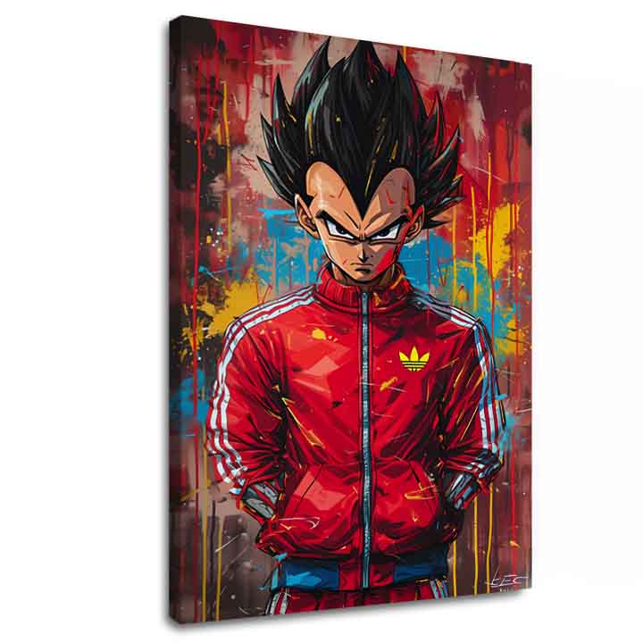 Slika SAIYAN: Moč bojevnika | dokončano z roko umetnika - slika 2