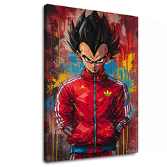 Slika SAIYAN: Moč bojevnika | dokončano z roko umetnika - slika 2